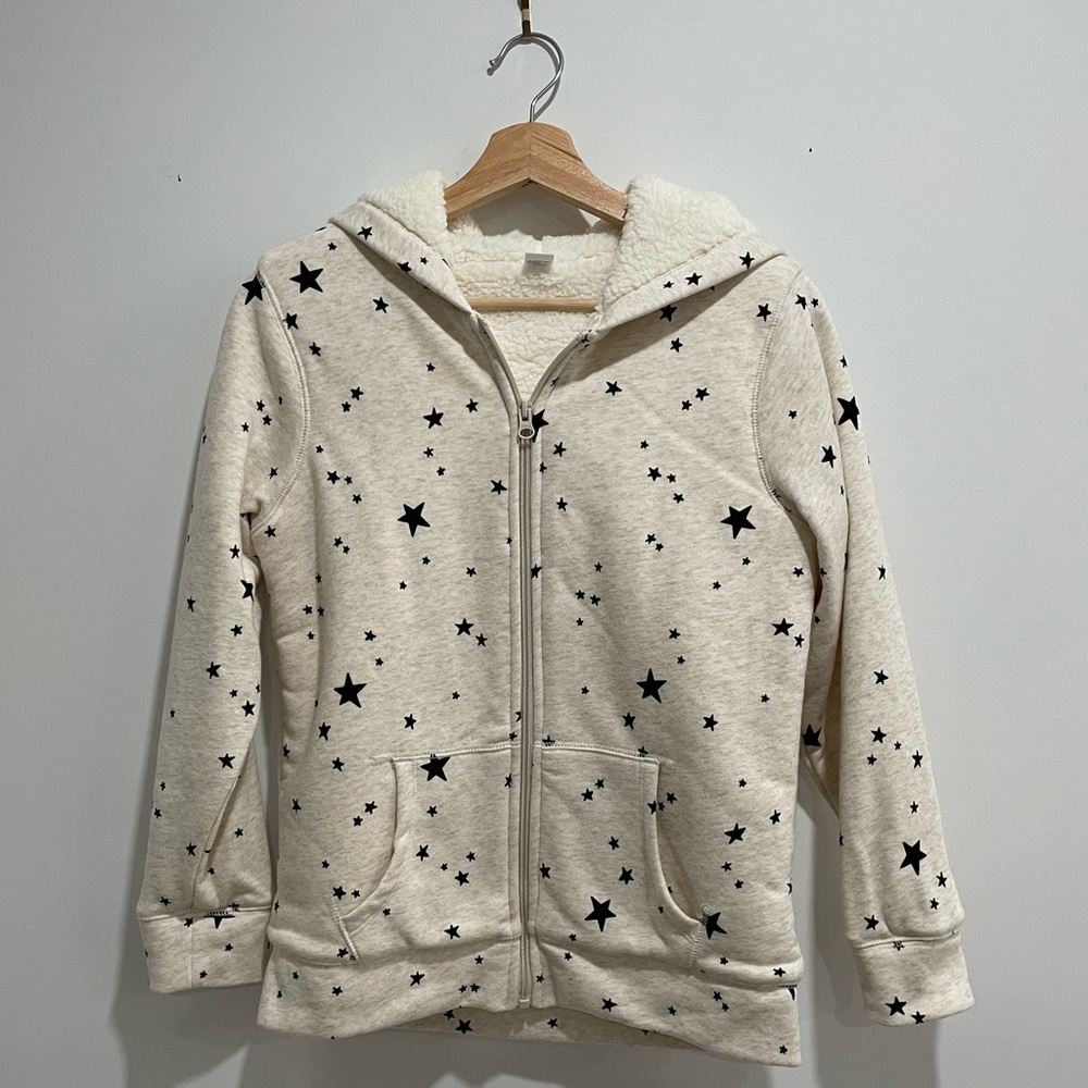 Old Navy Sherpa-Lined Stars Sweatshirt